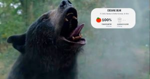 oso intoxicado cocaine bear rotten tomatoes puntaje reseña estreno perú méxico