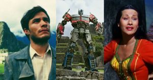 transformers películas grabadas en Perú machu picchu cusco yma sumac diarios de motocicleta